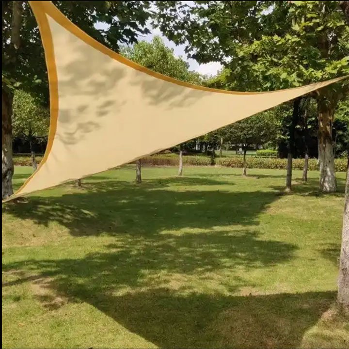 Segitiga Hdpe Sun Shade Net Sail